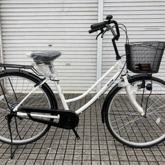 【ネット決済・配送可】【26インチ自転車】新車　変速なし　ファミ...