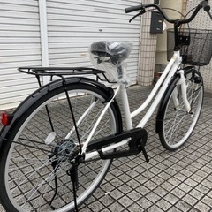【26インチ自転車】新車　変速なし　ファミリーサイクル　若林自転車　唐崎店　お値引きSALE中❗️