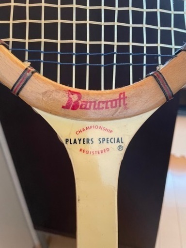 値下げしました】ヴィンテージテニスラケット Bancroft Players Special