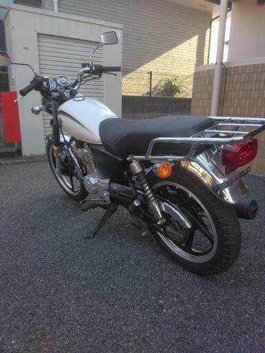 YAMAHA YB125SP 白 実動 