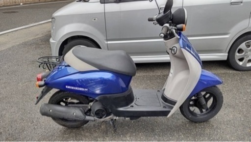 【配送可能&整備済み】ホンダ　トゥデイ　ブルー　原付　50cc　スクーター HONDA トゥデイ 2型 4サイクル 青色 実動 原付バイク メットイン
