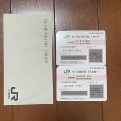 JR東日本鉄道割引株主、優待券2枚から5枚売り