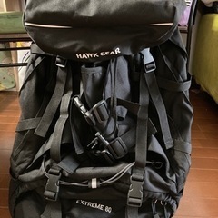 ホークギアバックパック　80L 中古品　【問い合わせ中】