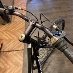 タイヤ前後新品！】6段変速 700×28c クロスバイク ブラック