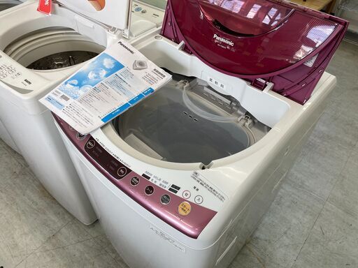 配送設置込み　パナソニック8.0K洗濯機　DDモーター　2015年製　分解クリーニング済み！！