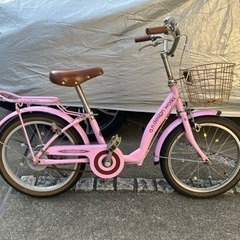 子供用自転車  a.n.design works  18インチ　ピンク