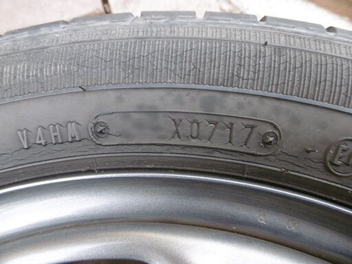 15インチ　ハスラーで使用　スズキ純正　ホイール付タイヤ　2本セット　中古品