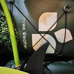 スリーウェザー　インフレータブルSUP フィッシング