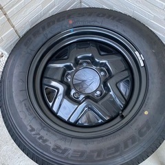 ジムニー　純正タイヤ、ホイール　新車外し　4本