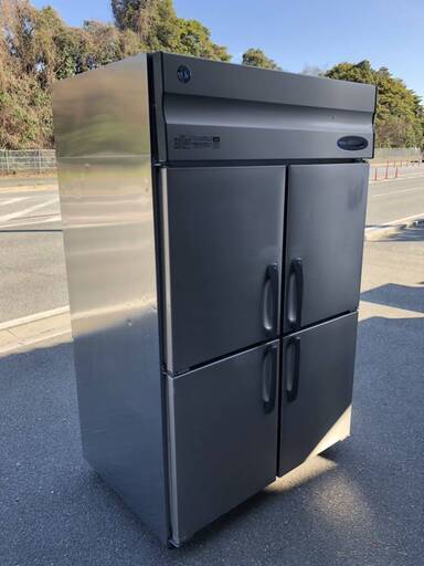 ■中古品 ホシザキ業務用冷蔵庫 4枚扉 2015年 HR-120Z 1200ｘ800ｘ1900ｍｍ 100V 1060L 動作問題なし ■