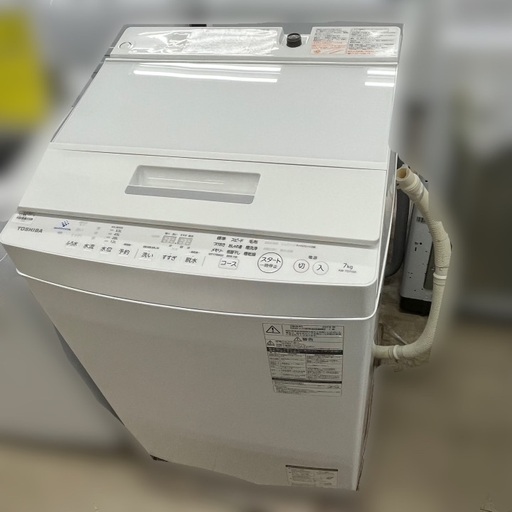 カメラ TOSHIBA AW-7D7 7kg 2019年製 家電 F367 東芝 洗濯機 〓れはありま