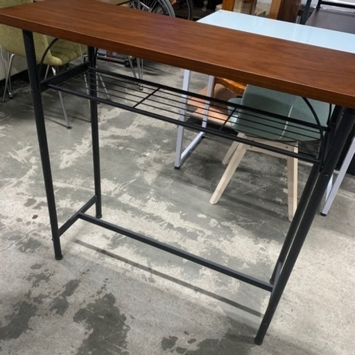 7/18販売済！ニトリ｜Jモード165｜パラブール｜肘付ベンチダイニング5