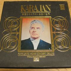 2301【LPレコード】豪華版・華麗なるカラヤン名曲の世界　10枚組み