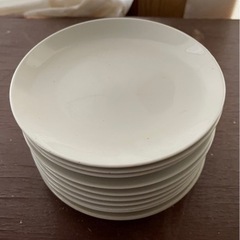 シンプルな白いお皿　プレート　10枚セット  お料理が映えるシン...