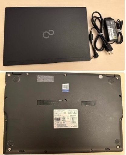 2019年発売! 超薄型軽量777g！13.3型FHD液晶 LIFEBOOK U939/A Celeron 4305U 4G 128G カメラ バッテリー良好