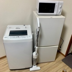 販売履歴 新生活 家電セット 4点 冷蔵庫洗濯機電子レンジクリー...