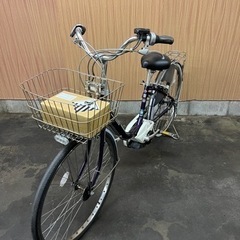 ブリヂストン電動アシスト自転車26インチ8.9Ah ブリヂストン電動アシスト自転車26インチ 8.9Ah シルバー（街
