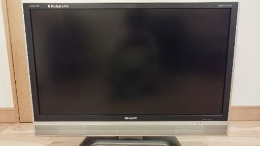 SHARP 液晶テレビ 37v 2009年製