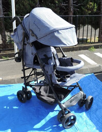 ベビー・子供用品買取販売キッズモール湘南/DUOシティ-HOP/二人用ベビーカー/２０２０年購入/レインカバー付き