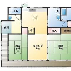 No.140平家和風住宅1,250万円 2ＬＤＫリフォーム済・人感センサー 付照明器具・空調２機・温水洗浄便座 - 茂原市