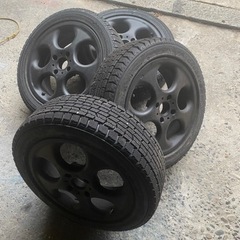 値下げ:トヨハマ スタッドレス 15インチ タイヤホイール