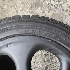 値下げ:トヨハマ スタッドレス 15インチ タイヤホイール