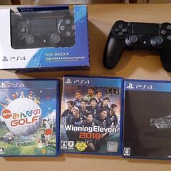 交渉中)(値下げ)PS4とソフト3本