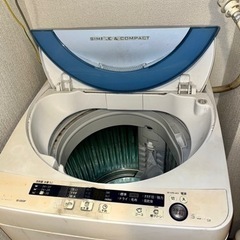 洗濯機　ちゃんと使えます。
