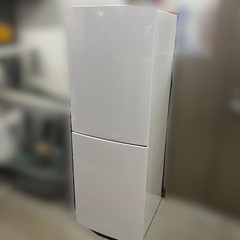 J2220 6ヶ月保証付き！2ドア冷蔵庫 Haier ハイアール JR-NF218B 218L