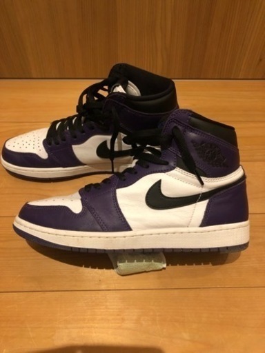 最終値下げ Nike Air Jordan 1 コートパープル（ナイキ エア