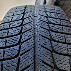 【お取引完了】【値下げ】ホイール付スタッドレス4本　225/65R17 ミシュラン X-ICE3+