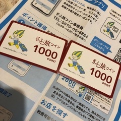 ぎふ旅コイン2000ポイント
