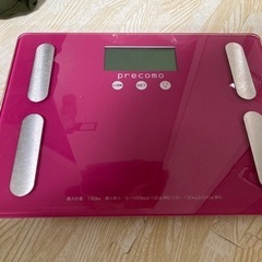 体重計　ピンク