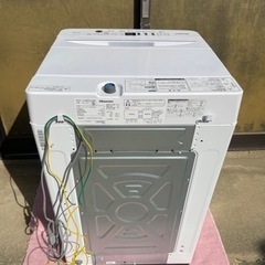 ⭐️高年式⭐️ Hisense 5.5kg 全自動洗濯機 ホワイト HW-E5503