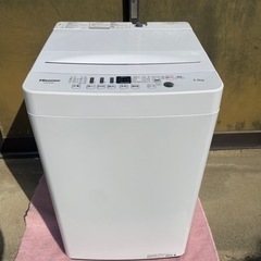 ⭐️高年式⭐️ Hisense 5.5kg 全自動洗濯機 ホワイ...