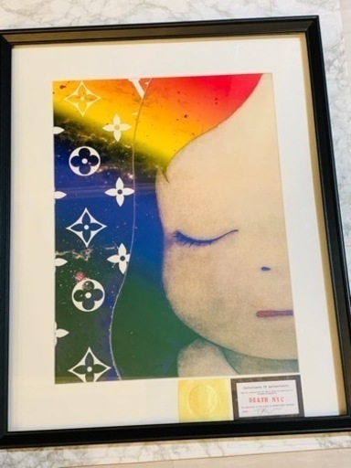 売約済正規品DEATH NYC  世界限定100枚 ポップアート 現代アート　奈良美智