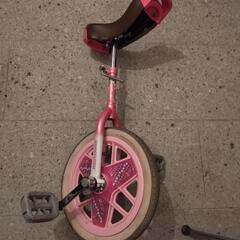 女の子BRIDGESTONE一輪車