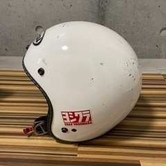 ヘルメット　ジェットヘル　パロディステッカー付き‼︎