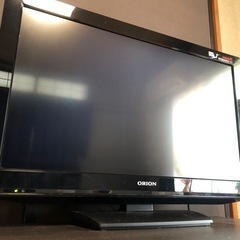 【お譲り決定】 32型テレビ　ケーブル　リモコン付