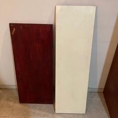木の板2枚　木板　ウッド