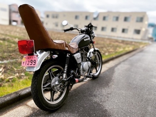 □GN125H専用 3段シート ポン付け □GN125H専用 3段シート ポン付け