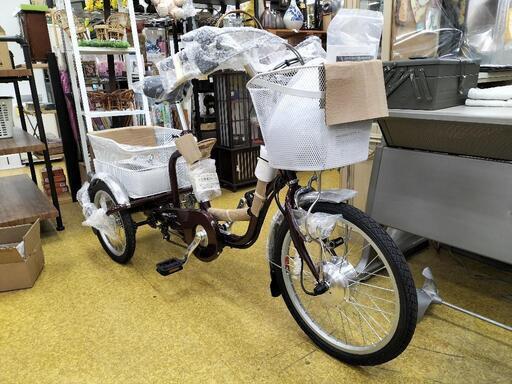 ストア ○電動アシスト三輪自動車 未使用! アシらくチャーリー 
