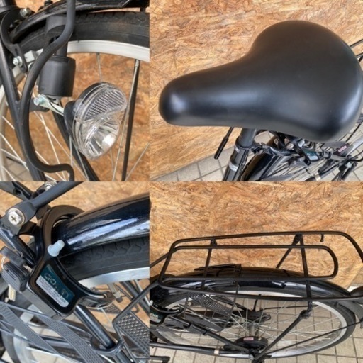 LUKE ONE CI2558モデル 26inc シングルギア 黒 シティサイクル 街乗り・買い物・通勤通学