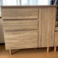 LOWYA]キッチンカップボード 食器棚 (取引き中)