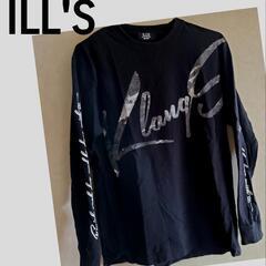 イルズ　ILLS　長袖　Tシャツ　ブラック　サイズL