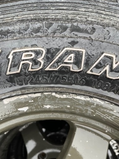 ジムニー タイヤホイール 4本 MT2ワイド 245/75/16