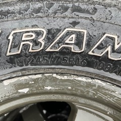 ジムニー タイヤホイール 4本 MT2ワイド 245/75/16