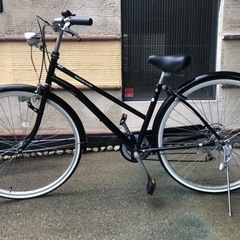 自転車　変速　新品 a.n.design-works 新年お届け クロスバイク 700c 自転車 本体 27インチ