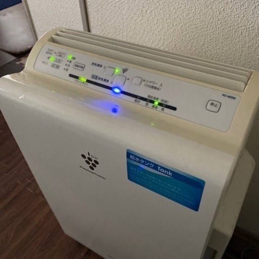 SHARP プラズマクラスター　加湿空気清浄機　KC-M350