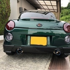 コペン la400k テールライト テイクオフカバー付き TAKE OFF（テイクオフ） テールレンズカバー 左右1set ライトスモーク